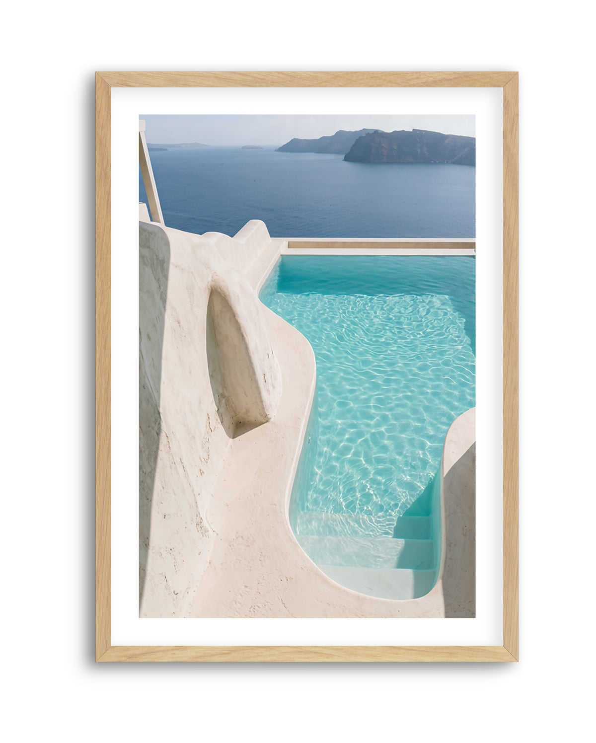 Aegean Blue Pool II | Art Print