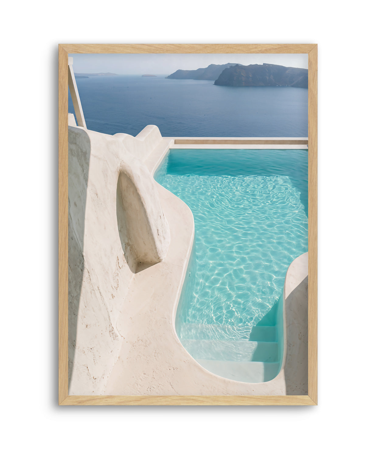 Aegean Blue Pool II | Art Print