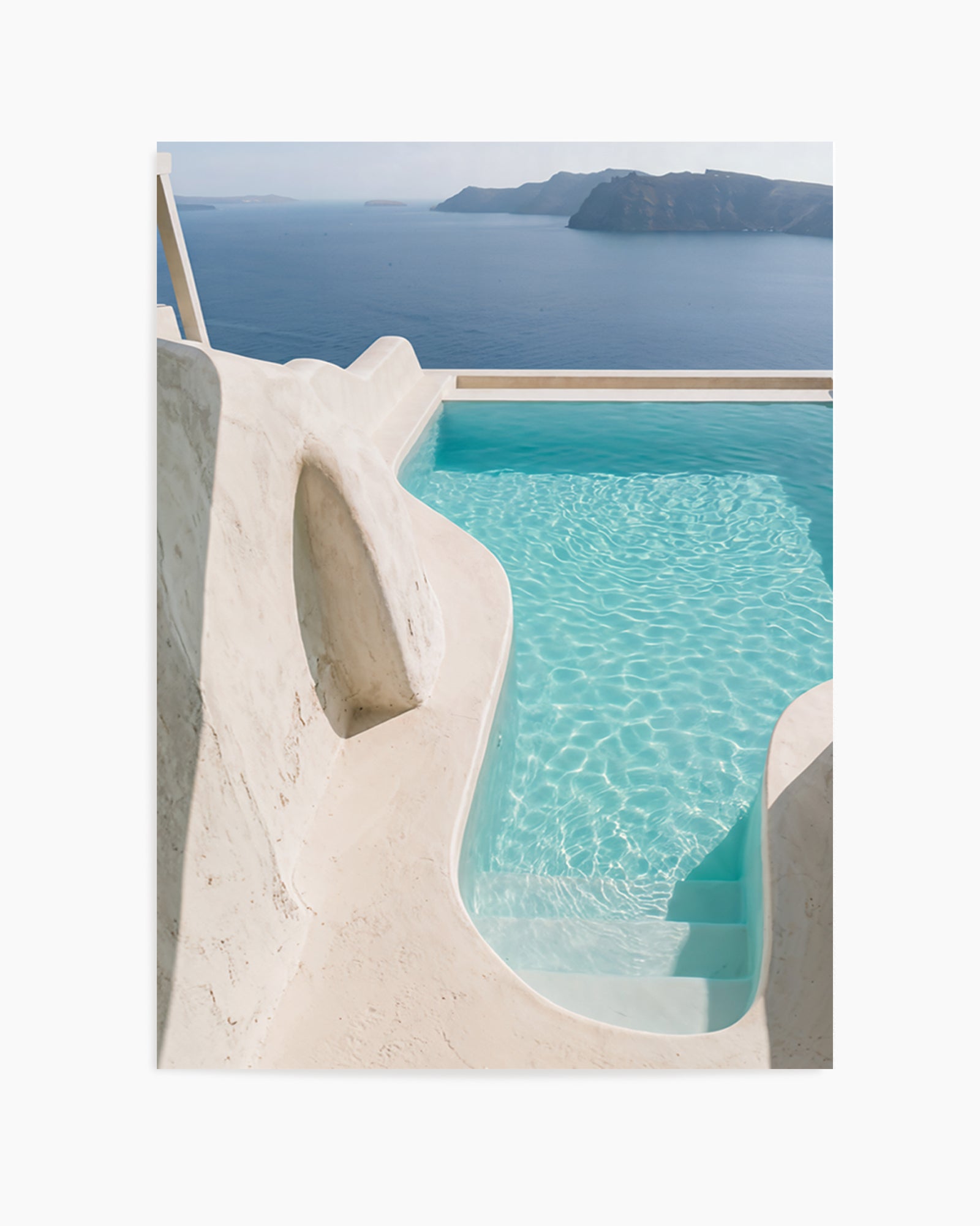 Aegean Blue Pool II | Art Print