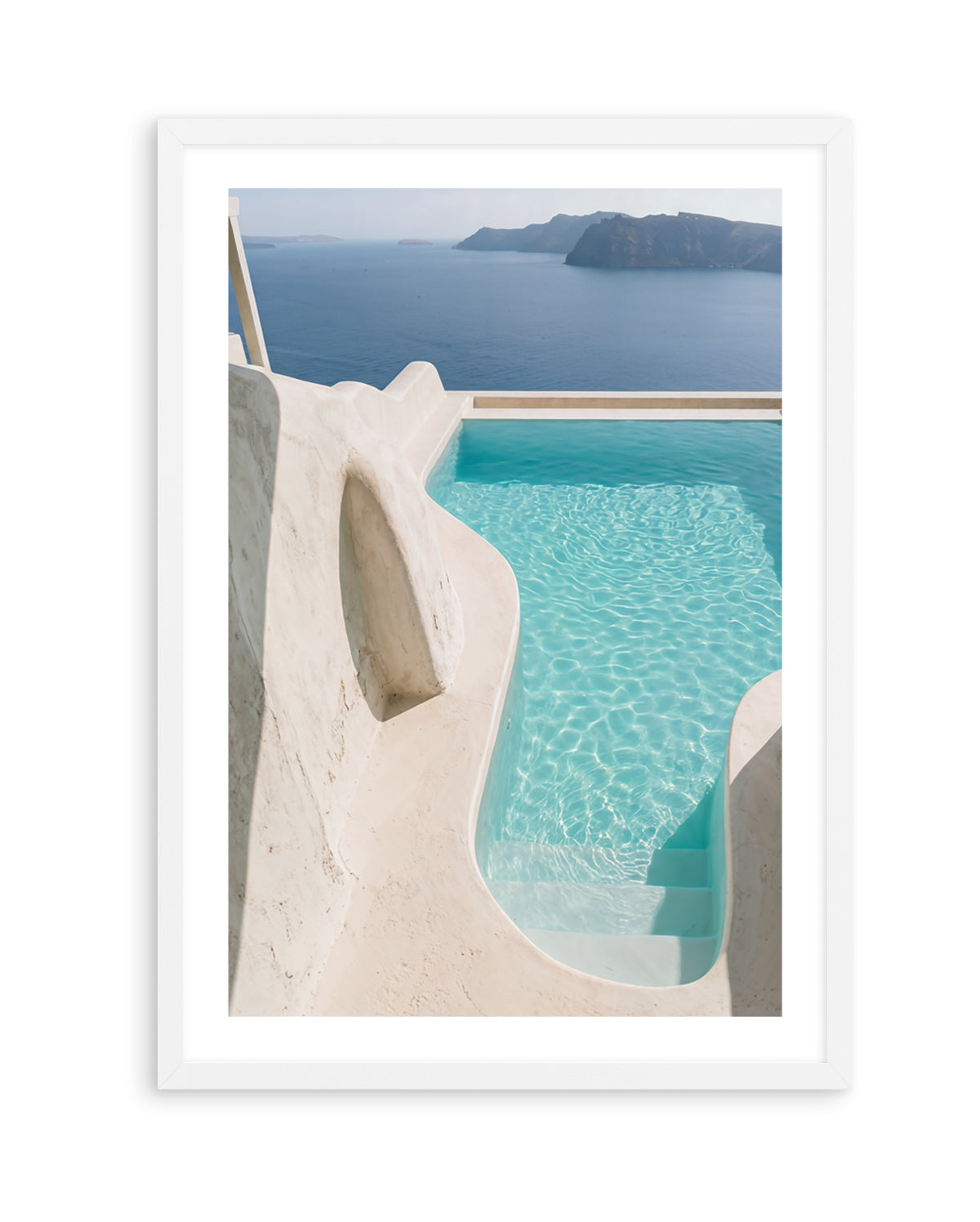 Aegean Blue Pool II | Art Print