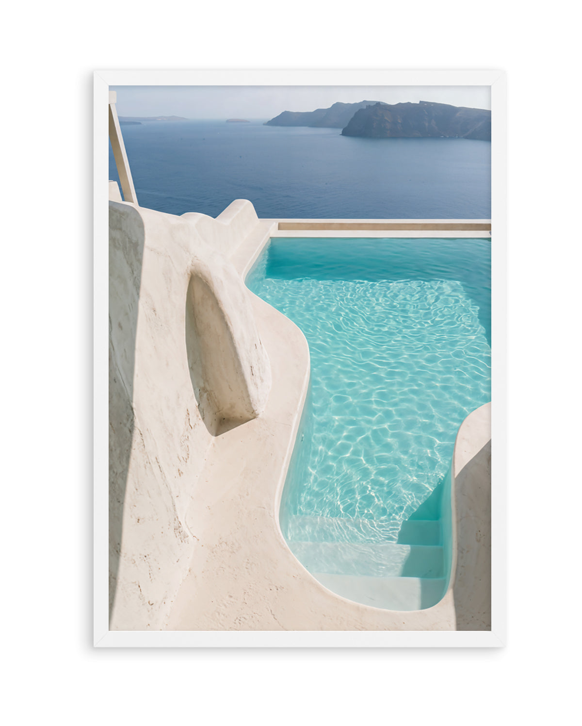 Aegean Blue Pool II | Art Print
