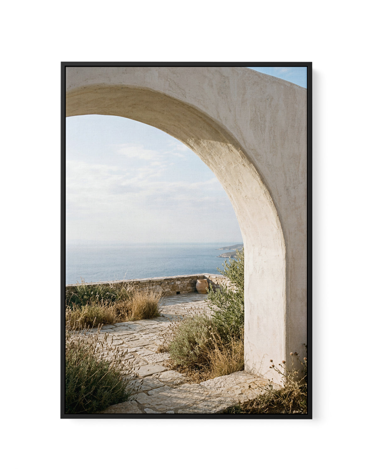 Aegean Escape II | Framed Canvas Art Print
