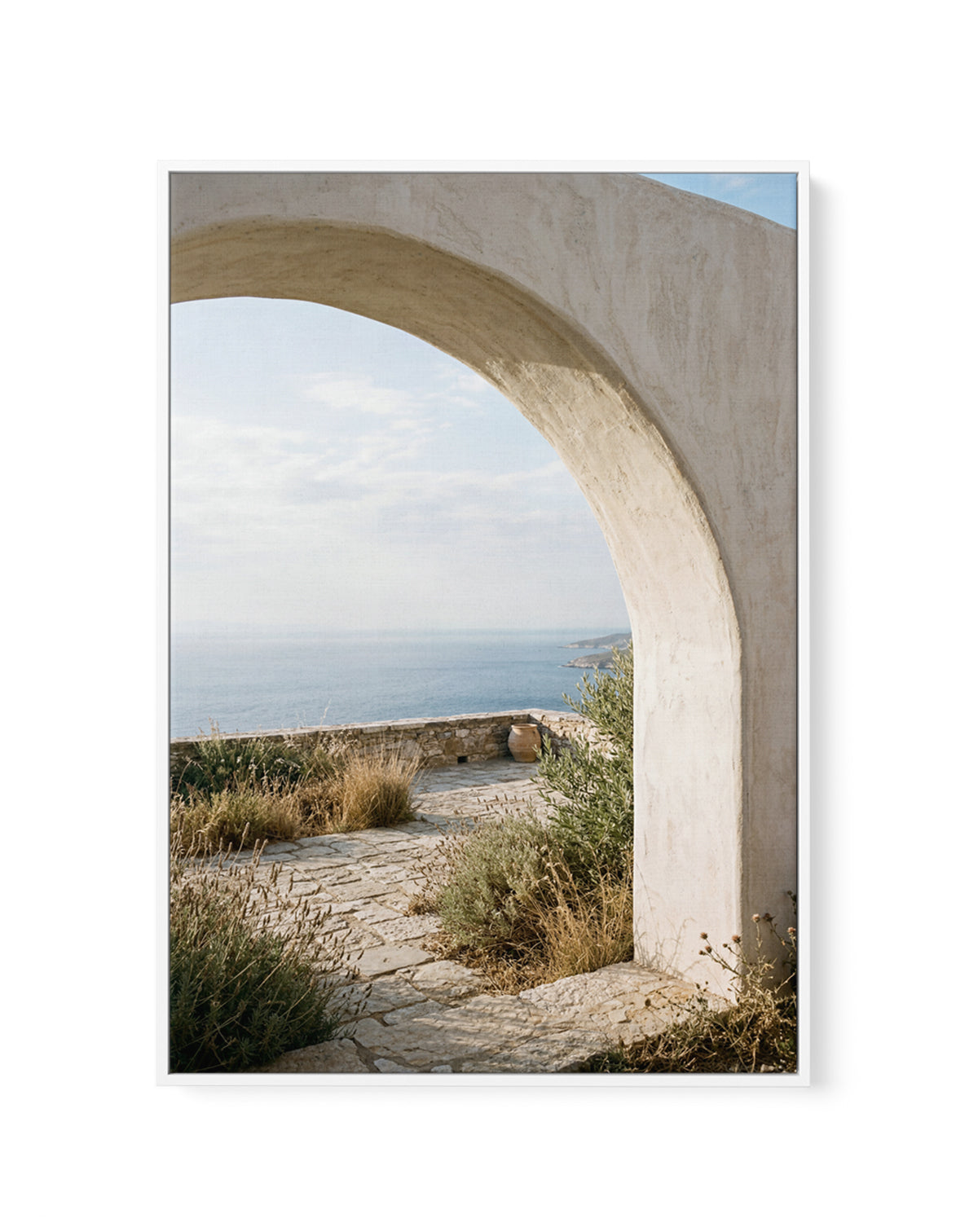 Aegean Escape II | Framed Canvas Art Print