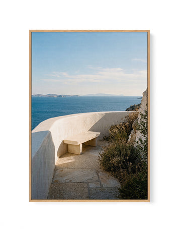 Aegean Escape III | Framed Canvas Wall Art