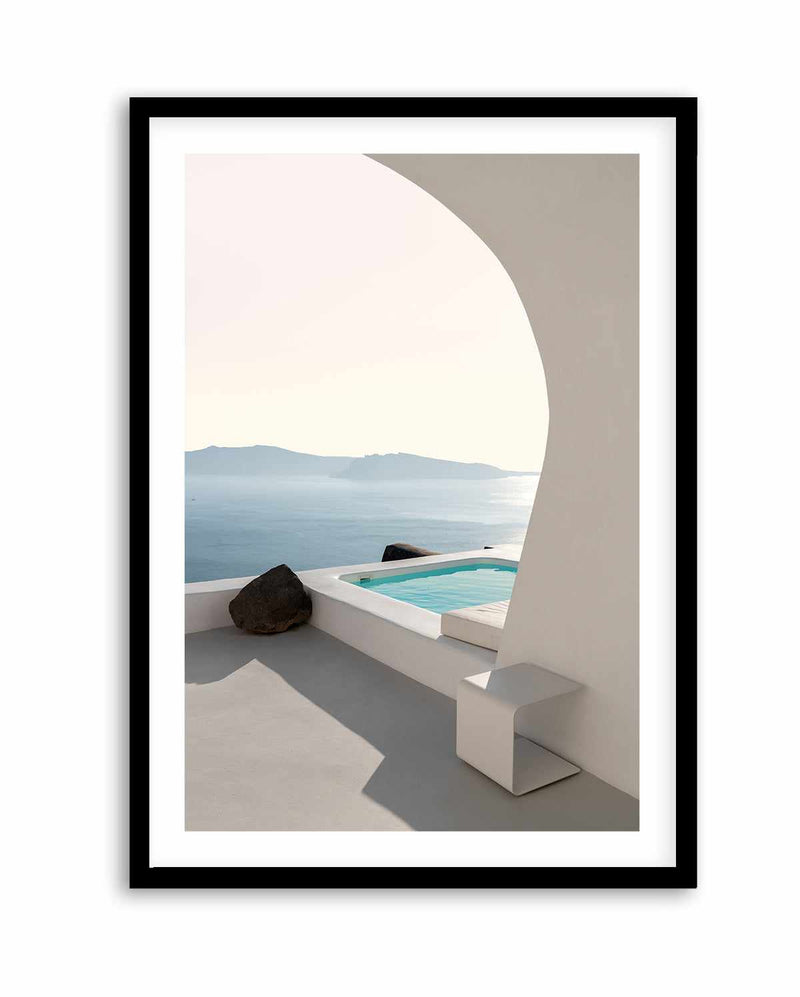 Aenaon Seaview Villa By Minorstep | Art Print