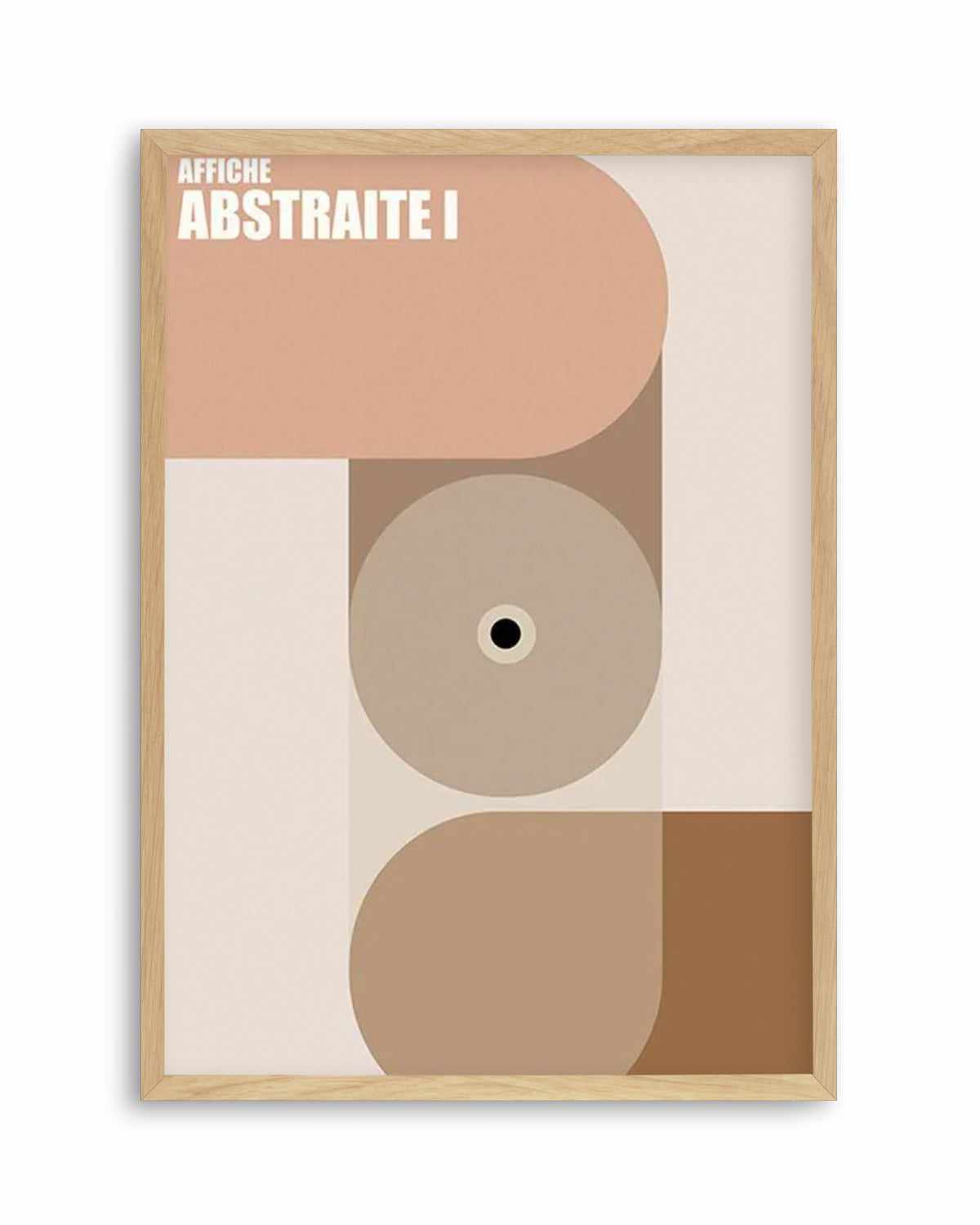 Affiche Abstraite I Art Print