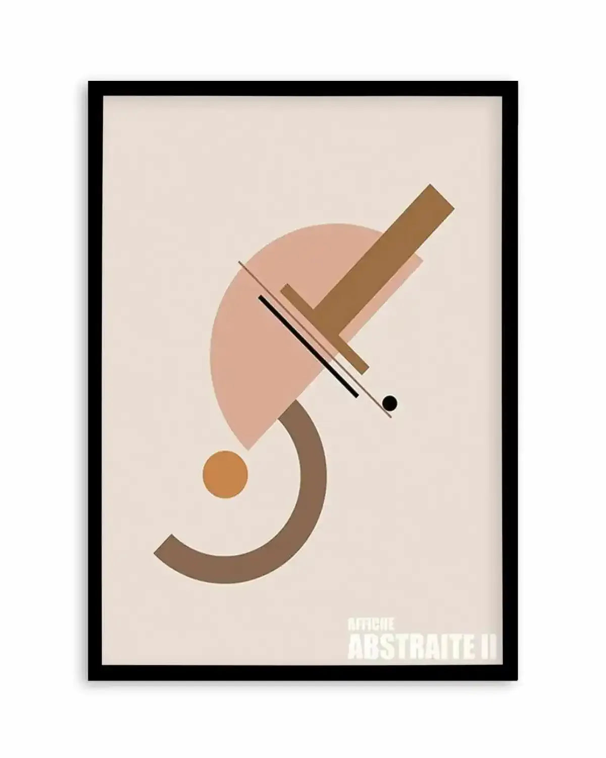 Affiche Abstraite II Art Print from Olive et Oriel where you can shop wallpaper and artworks online