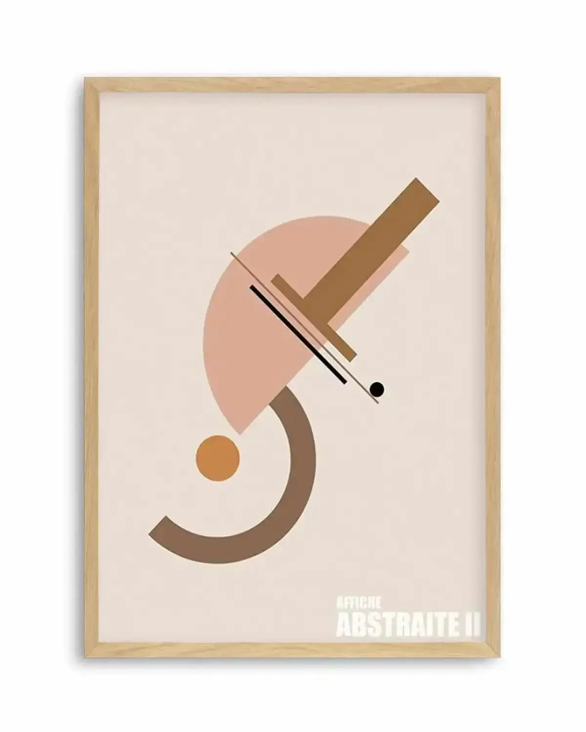 Affiche Abstraite II Art Print from Olive et Oriel where you can shop wallpaper and artworks online