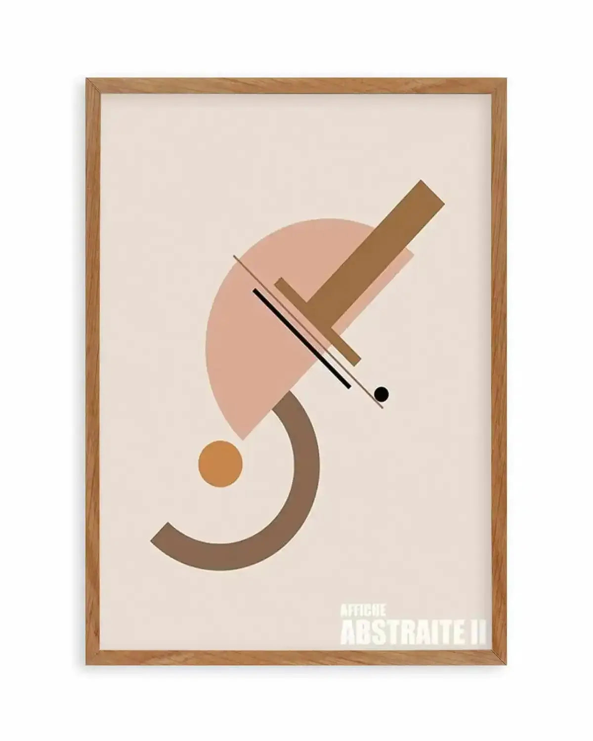 Affiche Abstraite II Art Print from Olive et Oriel where you can shop wallpaper and artworks online