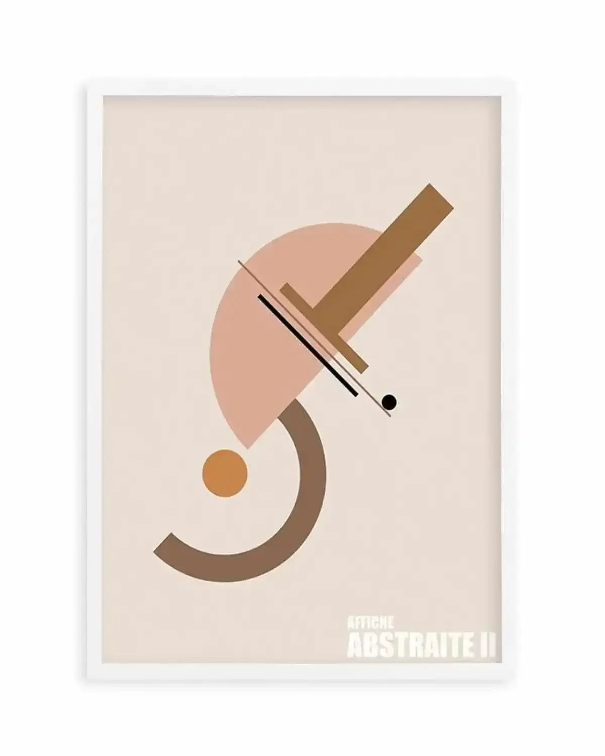 Affiche Abstraite II Art Print from Olive et Oriel where you can shop wallpaper and artworks online