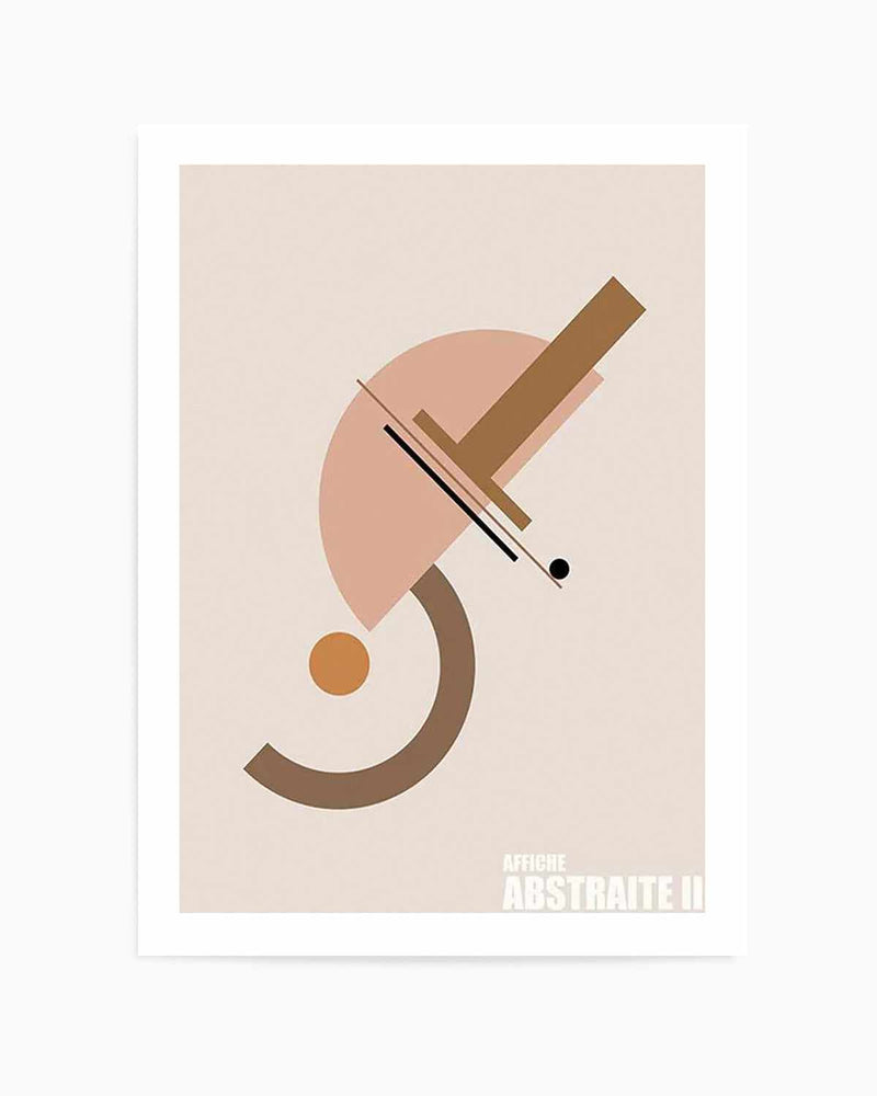 Affiche Abstraite II Art Print