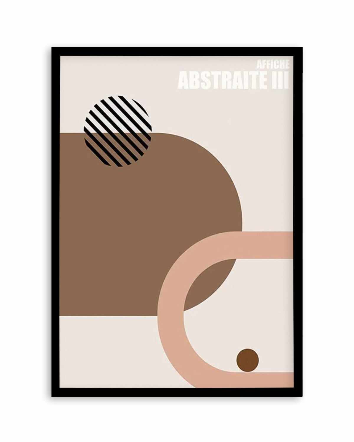 Affiche Abstraite III Art Print