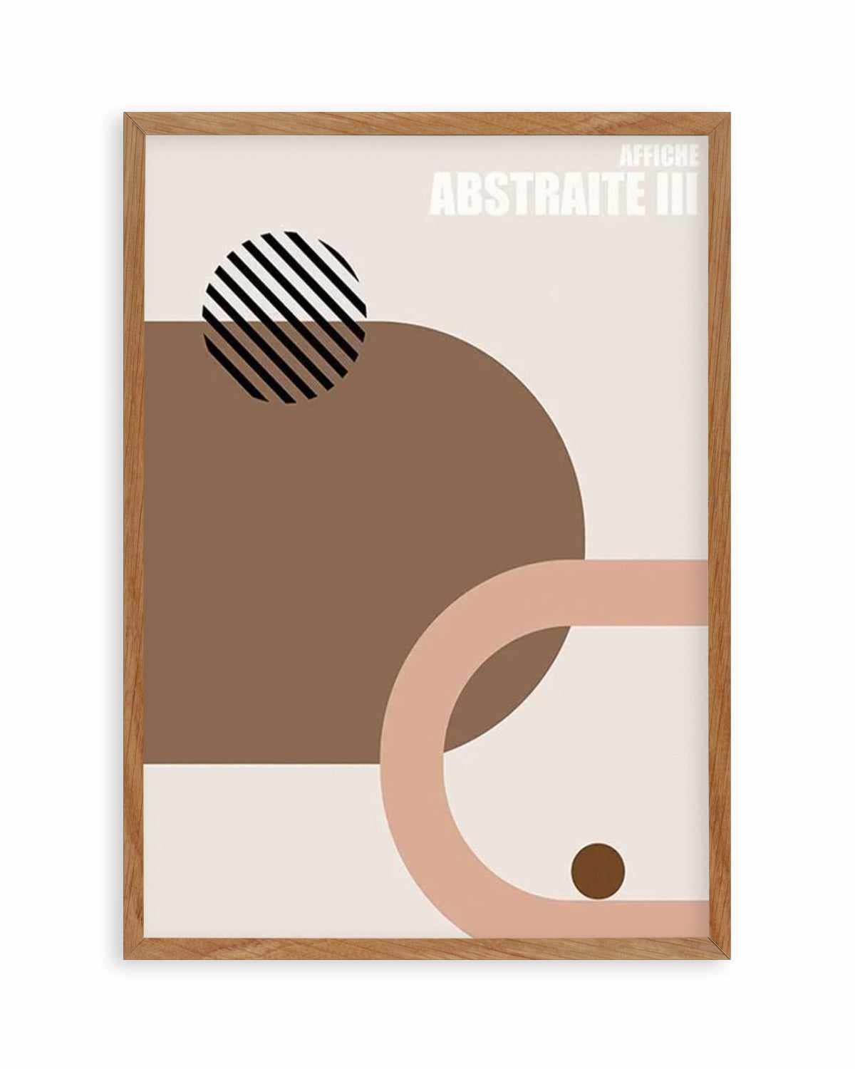 Affiche Abstraite III Art Print