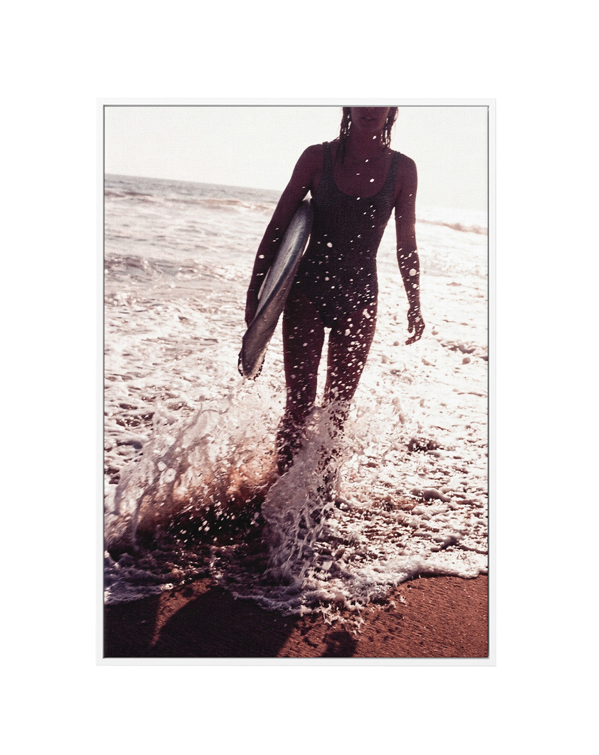 After Sun | Framed Canvas Art Print