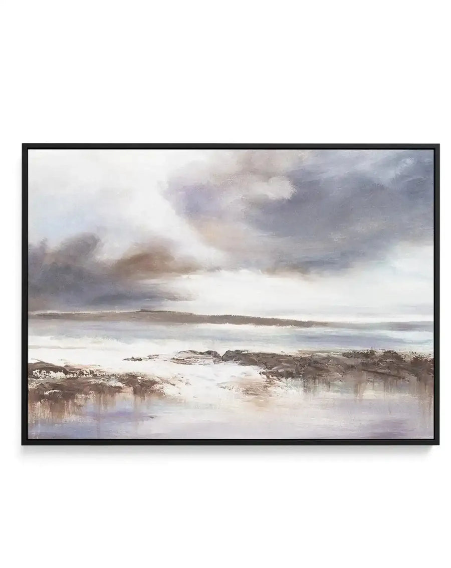 After the Storm | Framed Canvas Art Print abstract art print