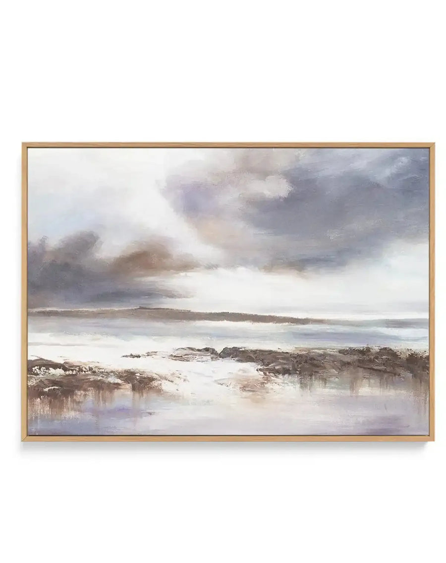 After the Storm | Framed Canvas Art Print abstract art print
