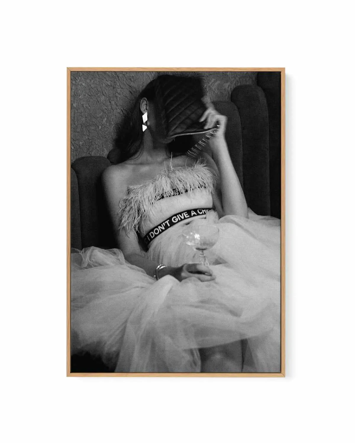 After Party by Mario Stefanelli | Framed Canvas Art Print from Olive et Oriel where you can shop wallpaper and artworks online