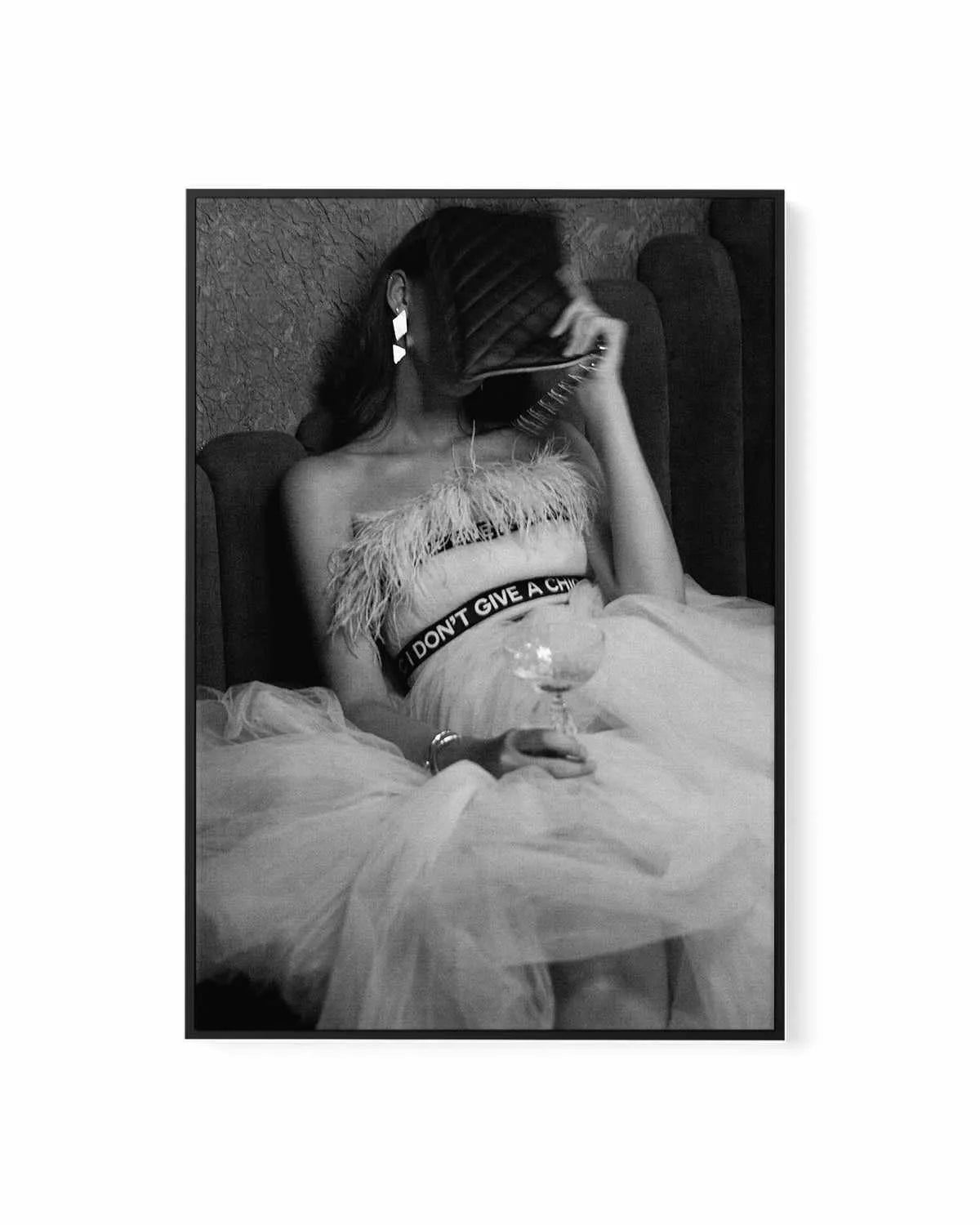 After Party by Mario Stefanelli | Framed Canvas Art Print from Olive et Oriel where you can shop wallpaper and artworks online