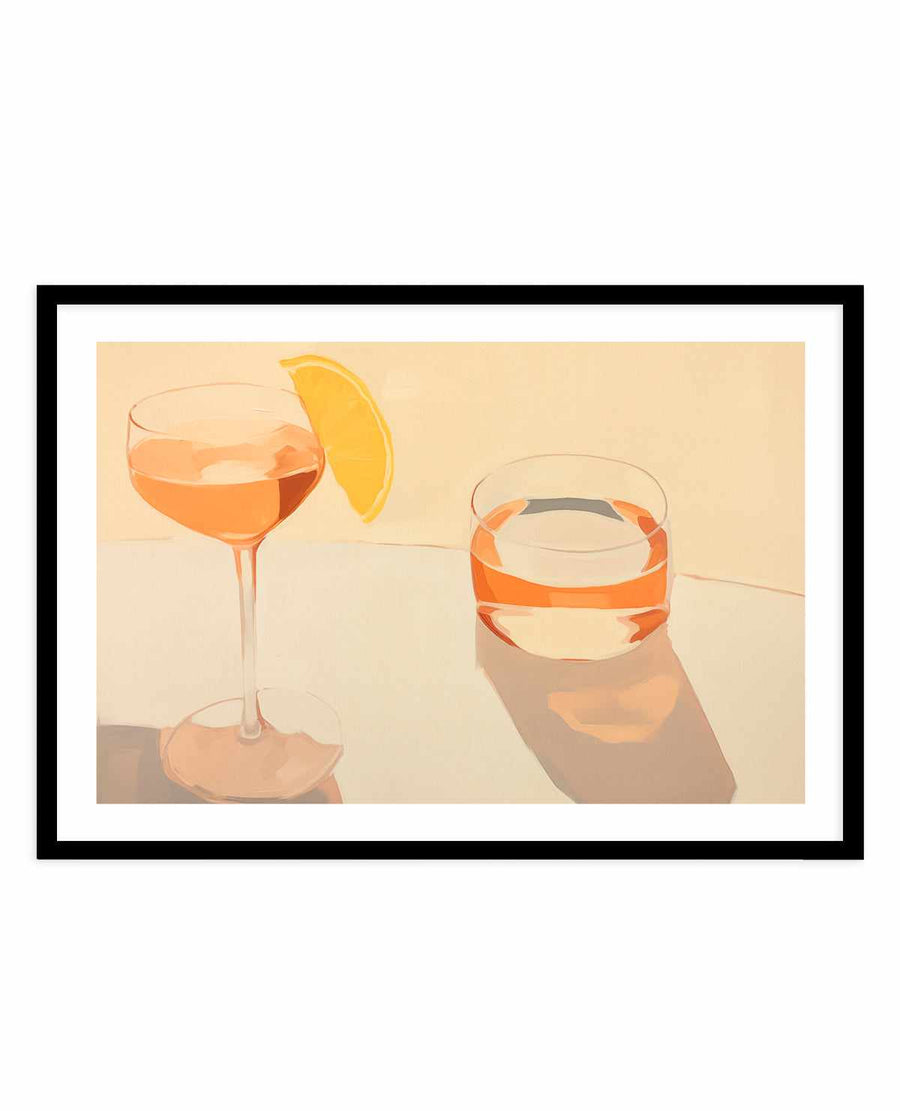 Afternoon Cocktails I | Art Print from Olive et Oriel where you can shop wallpaper and artworks online