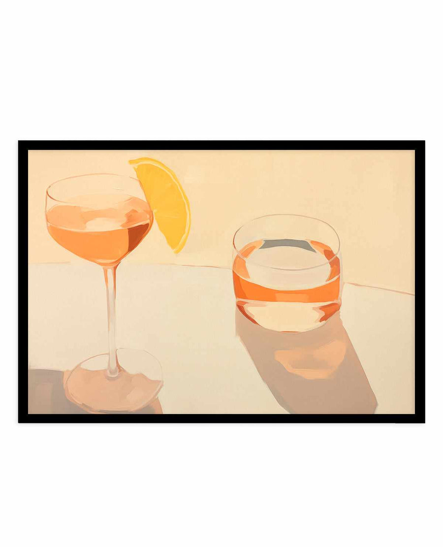 Afternoon Cocktails I | Art Print from Olive et Oriel where you can shop wallpaper and artworks online