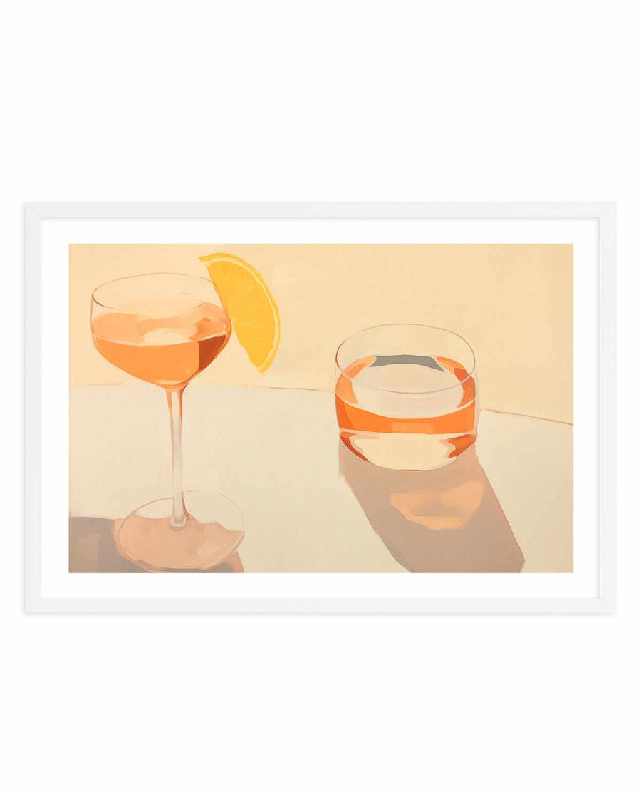 Afternoon Cocktails I | Art Print from Olive et Oriel where you can shop wallpaper and artworks online