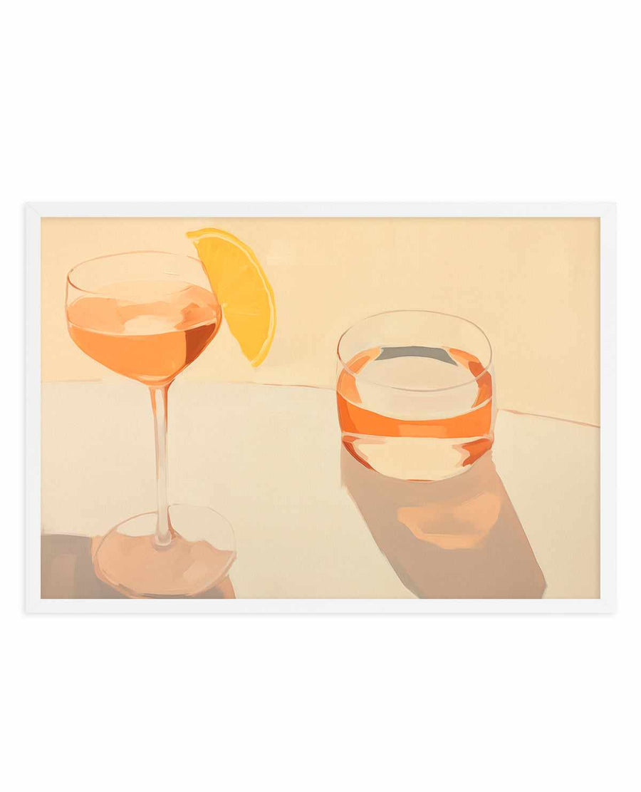 Afternoon Cocktails I | Art Print from Olive et Oriel where you can shop wallpaper and artworks online