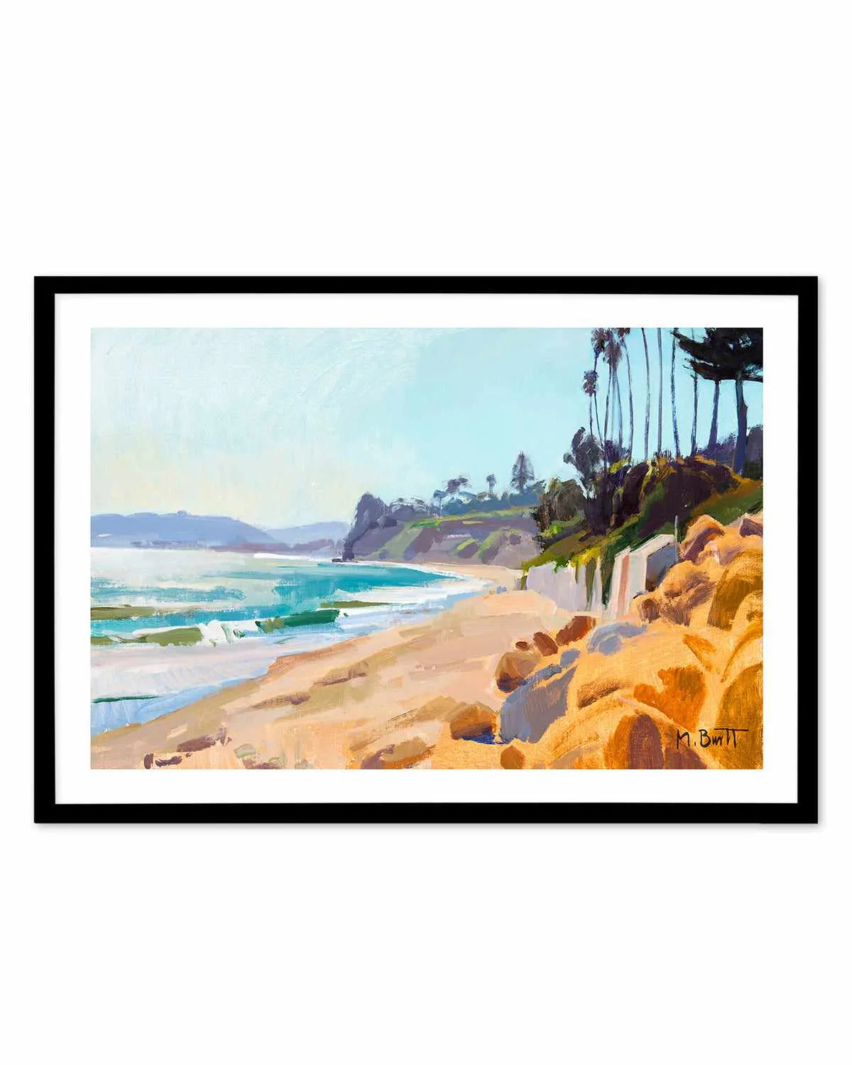 Afternoon Light by Marcia Burtt Art Print from Olive et Oriel where you can shop wallpaper and artworks online