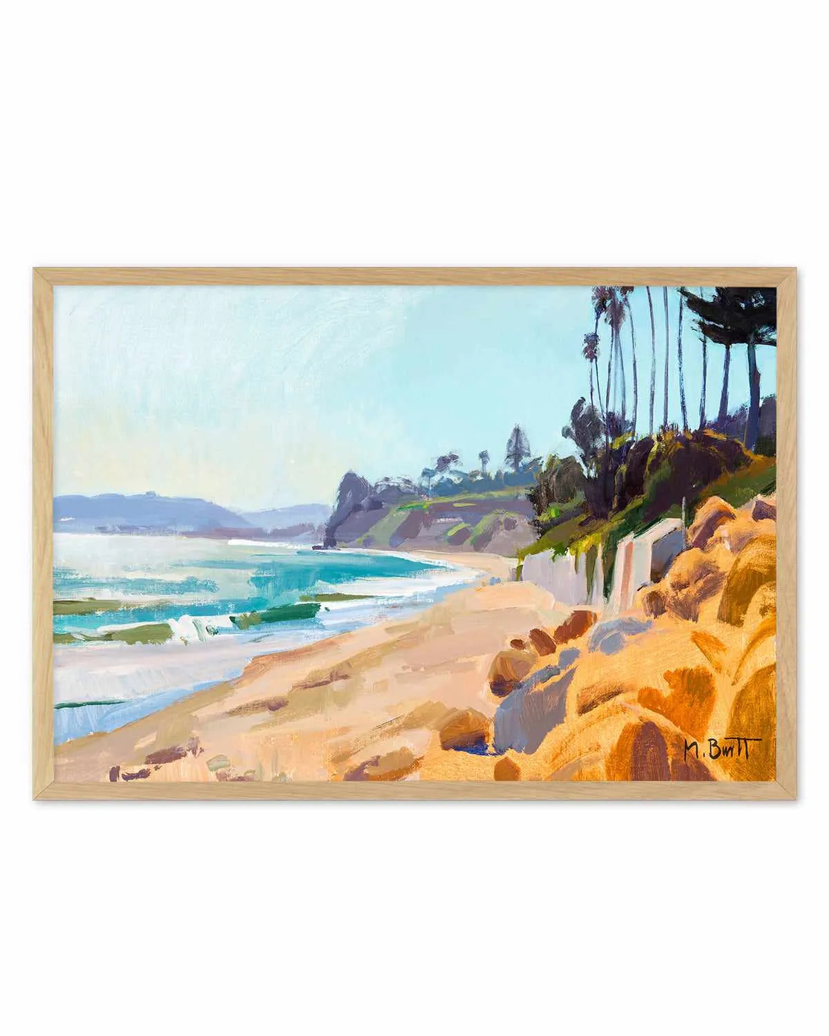 Afternoon Light by Marcia Burtt Art Print from Olive et Oriel where you can shop wallpaper and artworks online