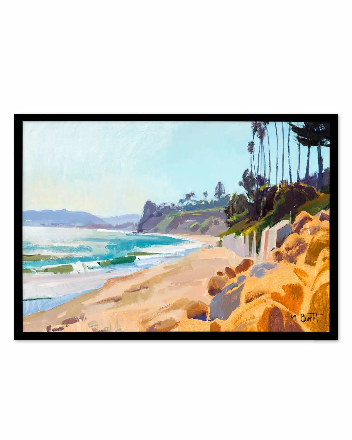 Afternoon Light by Marcia Burtt Art Print from Olive et Oriel where you can shop wallpaper and artworks online