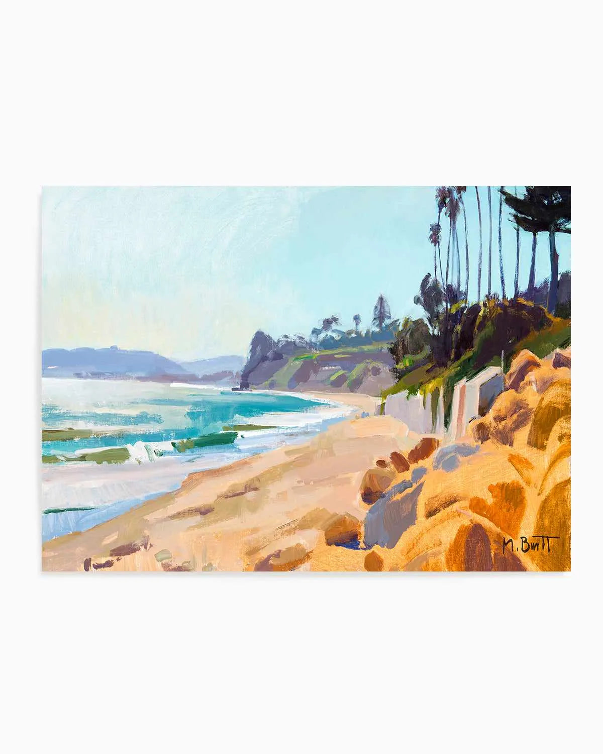 Afternoon Light by Marcia Burtt Art Print from Olive et Oriel where you can shop wallpaper and artworks online