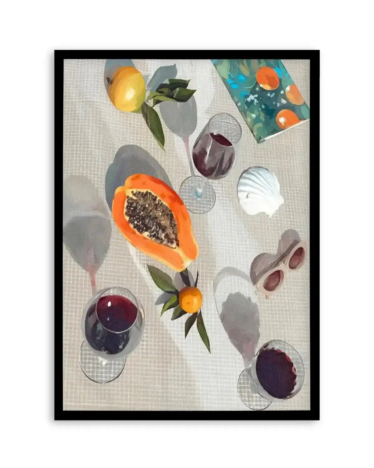 Afternoon Pinot Noir II Art Print from Olive et Oriel where you can shop wallpaper and artworks online