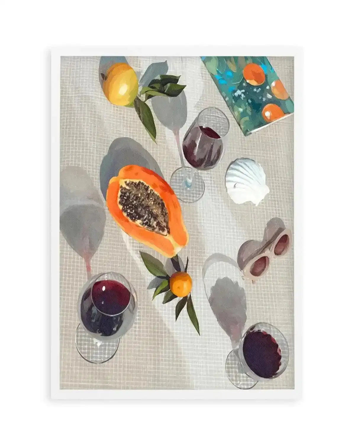 Afternoon Pinot Noir II Art Print from Olive et Oriel where you can shop wallpaper and artworks online