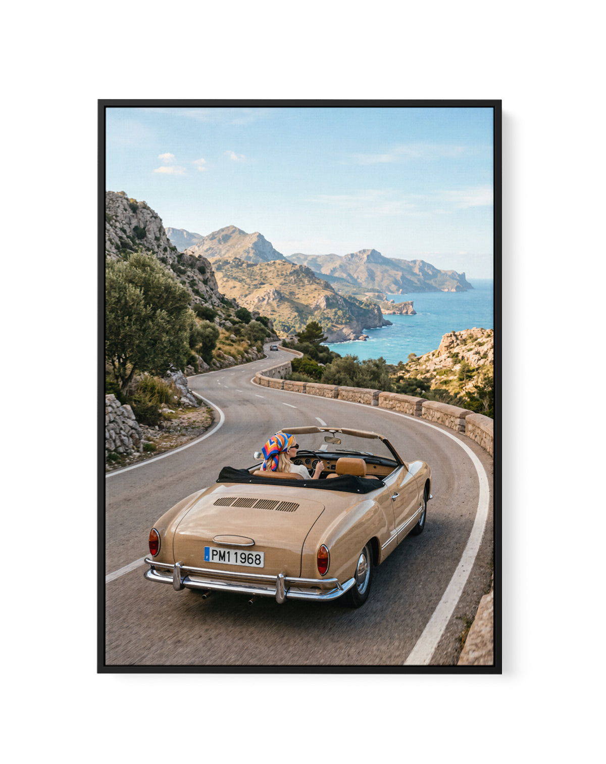 Afternoon View I | Framed Canvas Art Print
