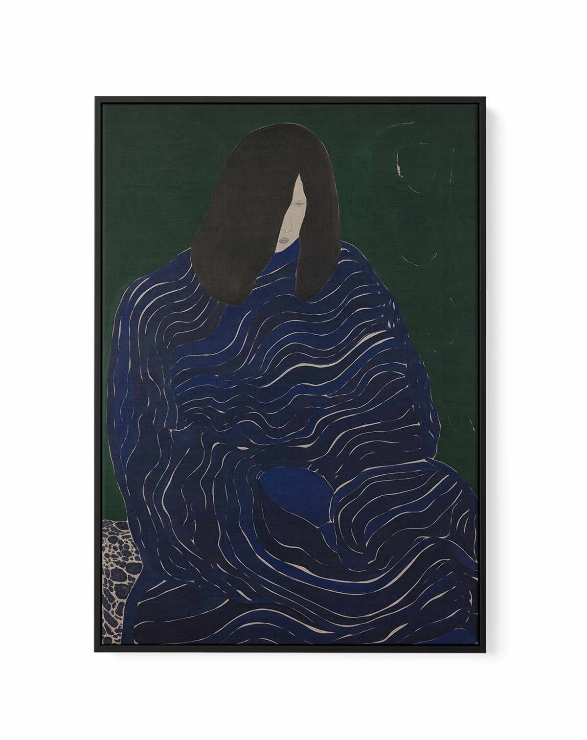 Aiko I | Framed Canvas Art Print from Olive et Oriel where you can shop wallpaper and artworks online