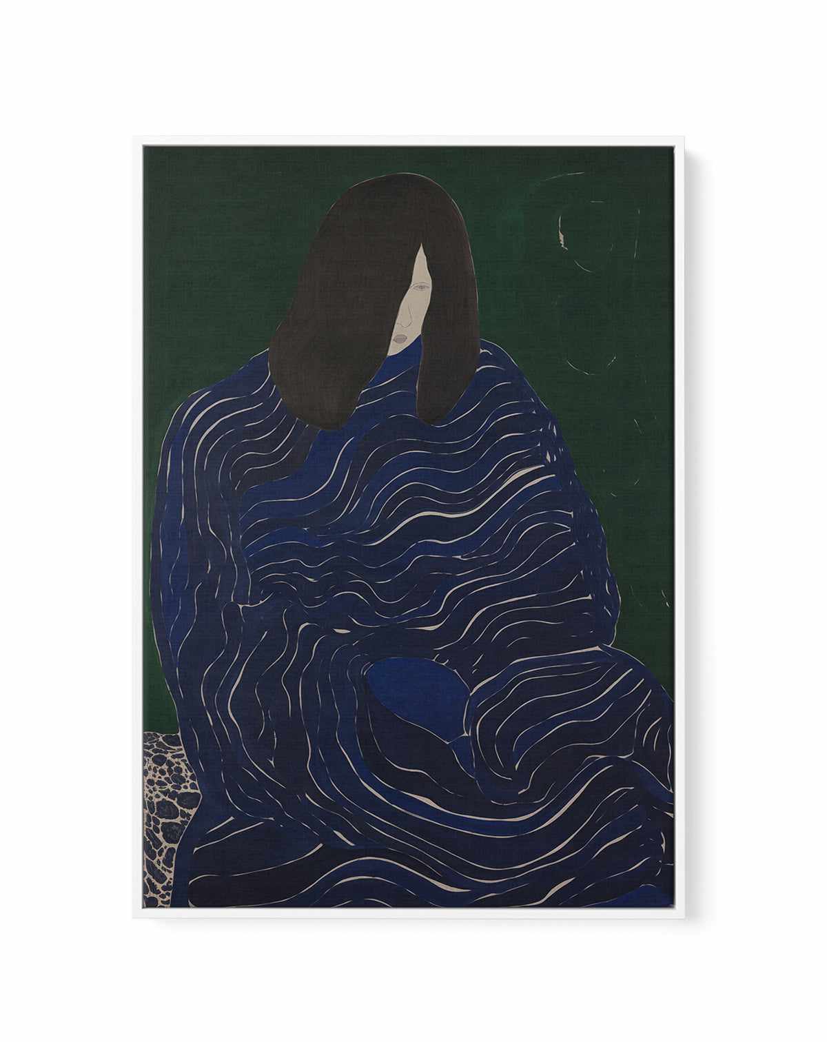 Aiko I | Framed Canvas Art Print from Olive et Oriel where you can shop wallpaper and artworks online