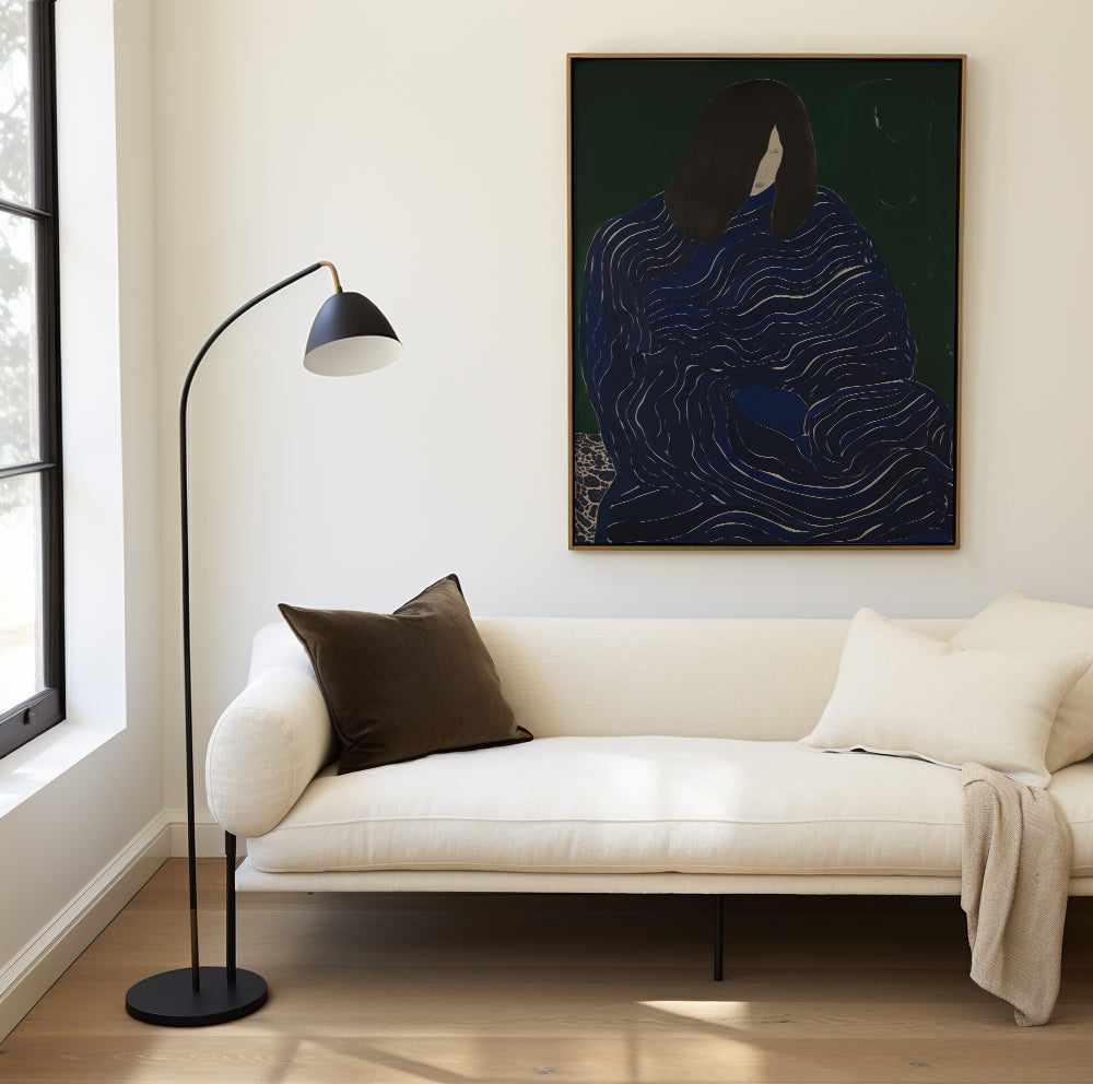 Aiko I | Framed Canvas Art Print from Olive et Oriel where you can shop wallpaper and artworks online