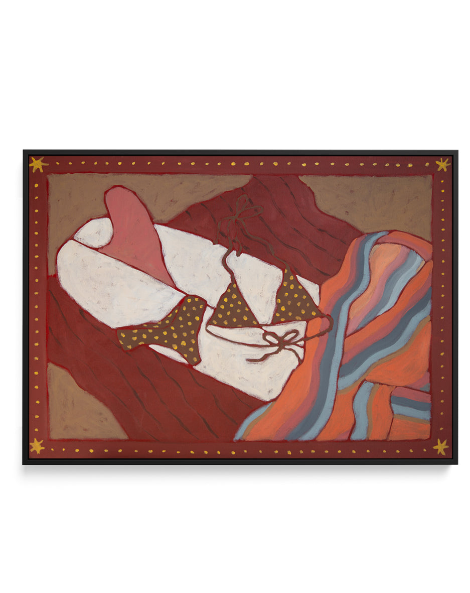 Air Dry 2 by Erin Champ | Framed Canvas Art Print