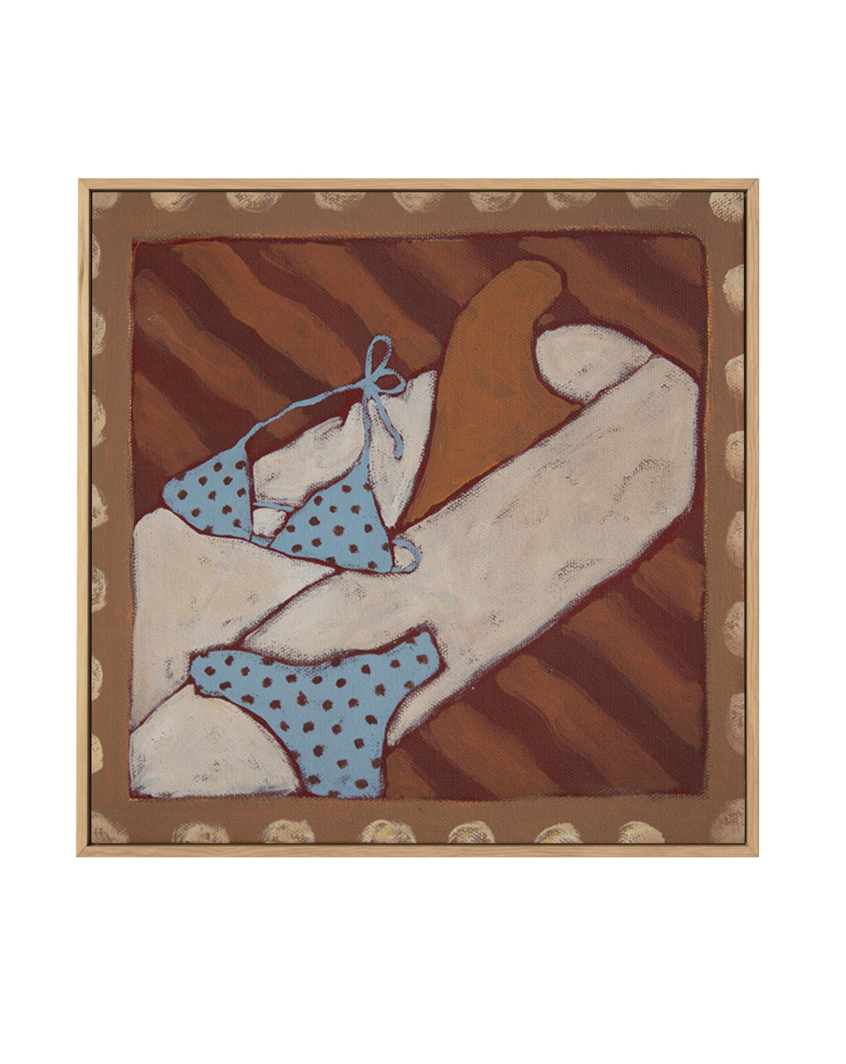 Air Dry 4 by Erin Champ | Framed Canvas Art Print