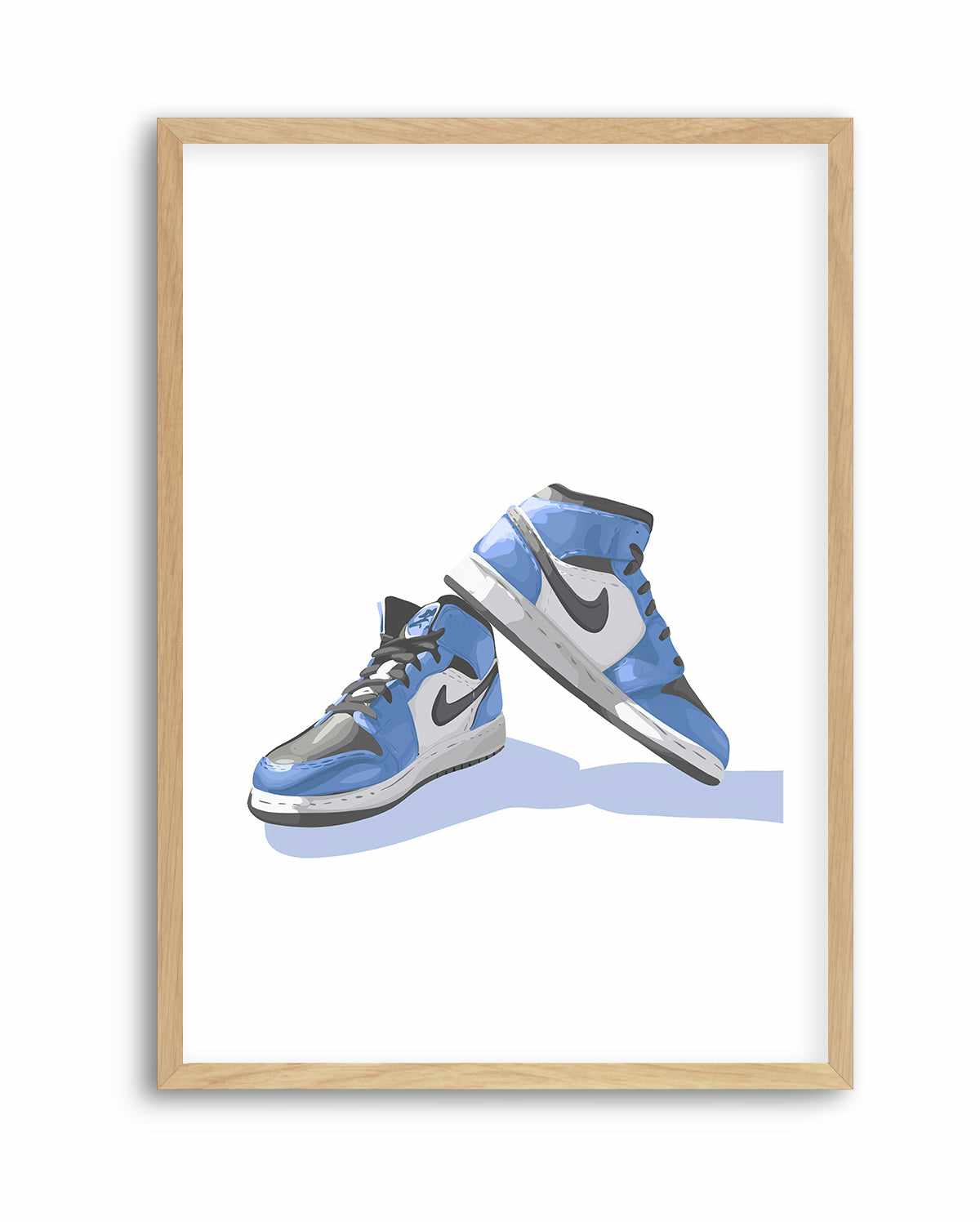 Air Jordans Blue | Art Print