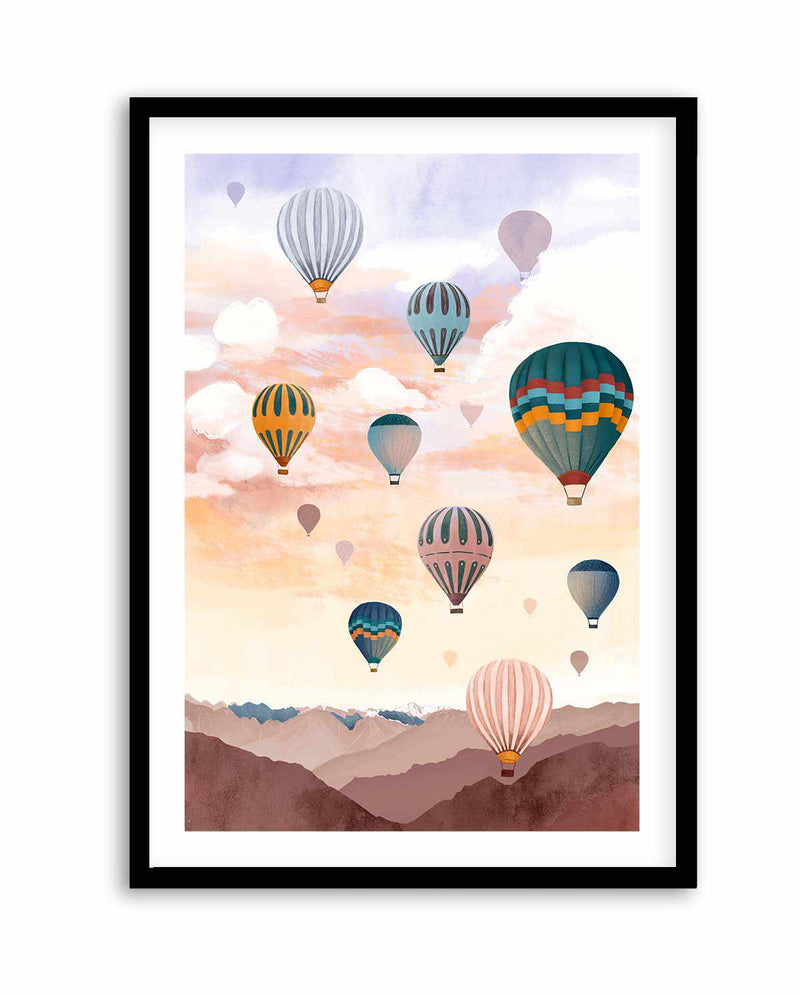 Airballoon Sky by Goed Blauw | Art Print