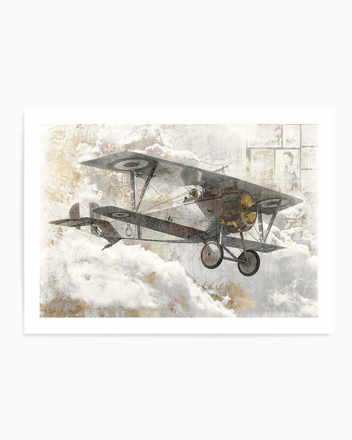 Airplane I Art Print from Olive et Oriel where you can shop wallpaper and artworks online