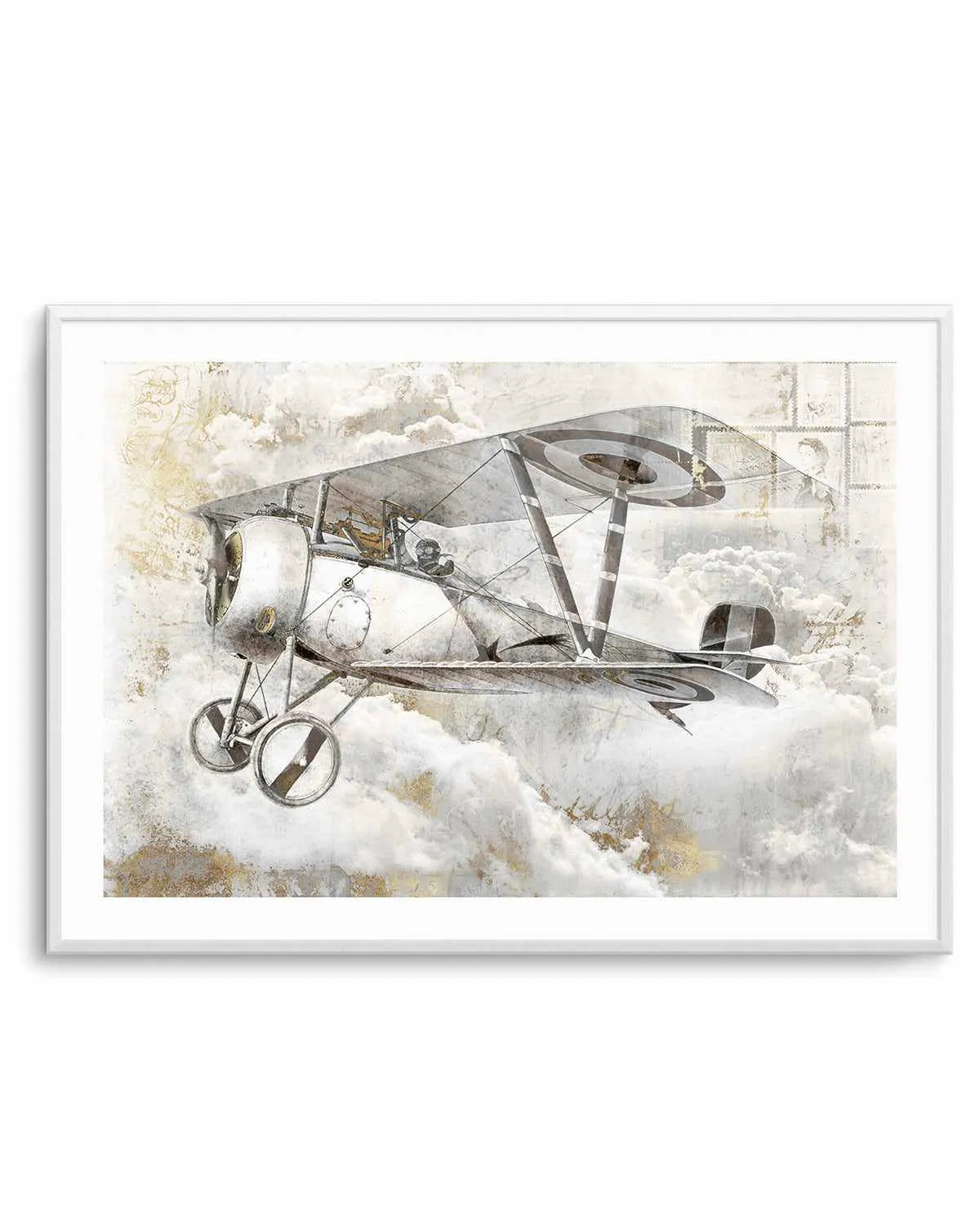 Airplane II Art Print from Olive et Oriel where you can shop wallpaper and artworks online