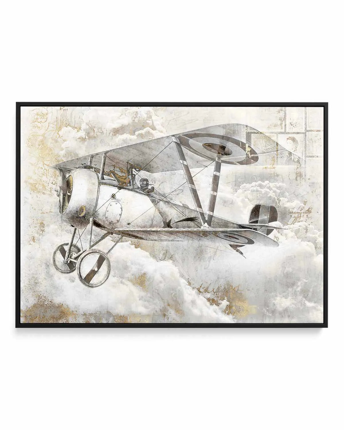 Airplane II | Framed Canvas Art Print from Olive et Oriel where you can shop wallpaper and artworks online