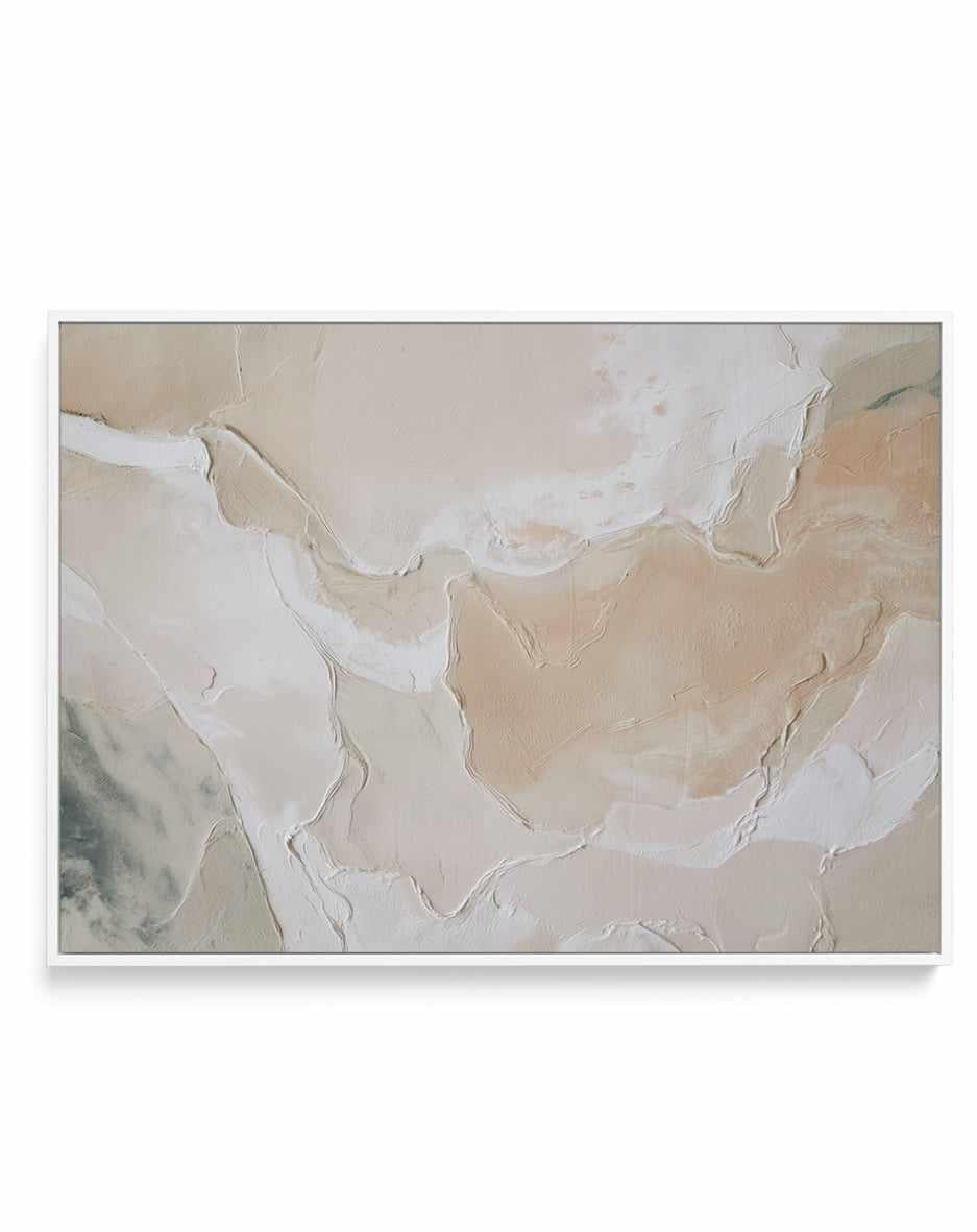 Alabaster Ridge I | Framed Canvas Art Print from Olive et Oriel where you can shop wallpaper and artworks online