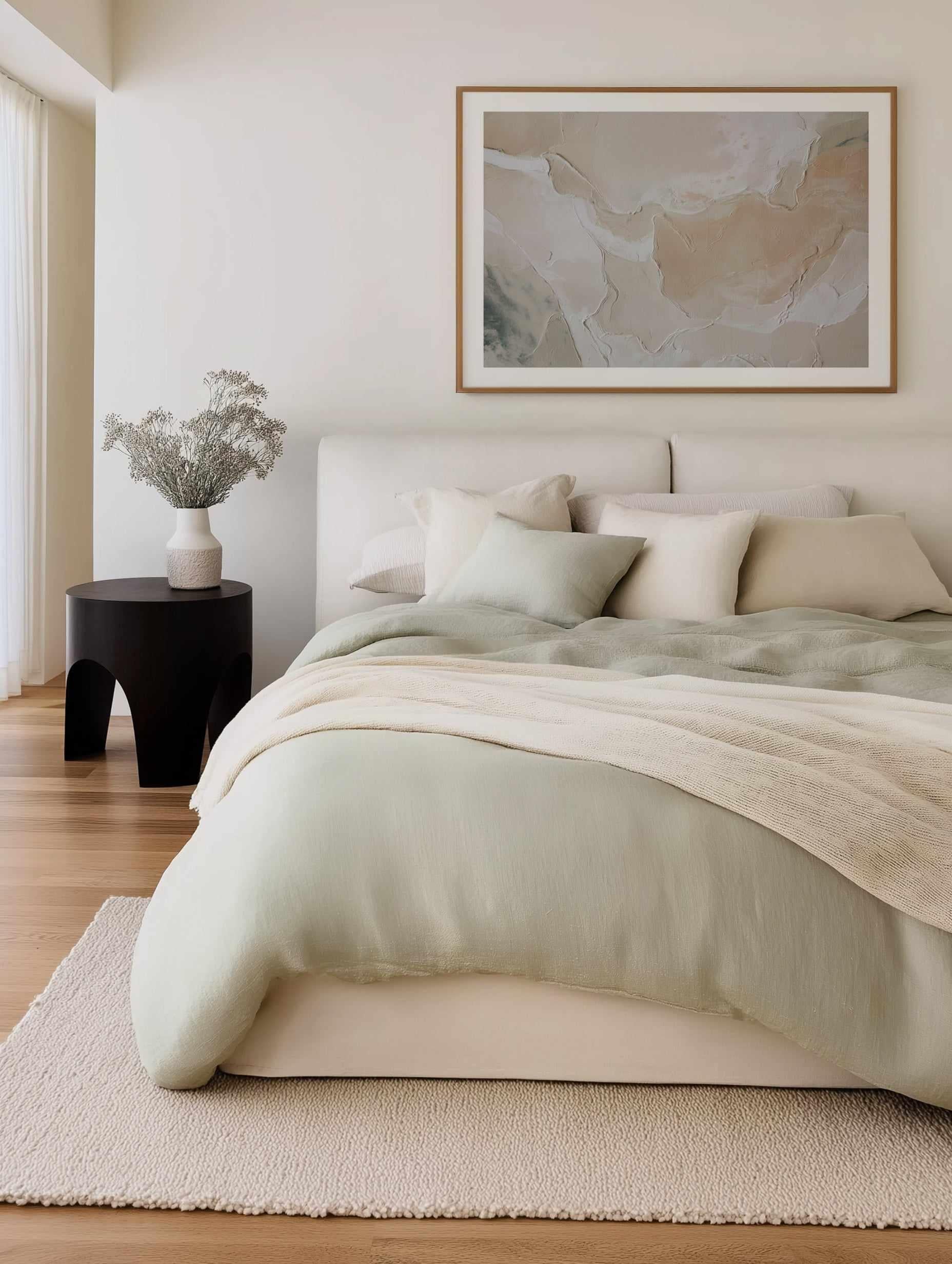 Alabaster Ridge I | Art Print from Olive et Oriel where you can shop wallpaper and artworks online
