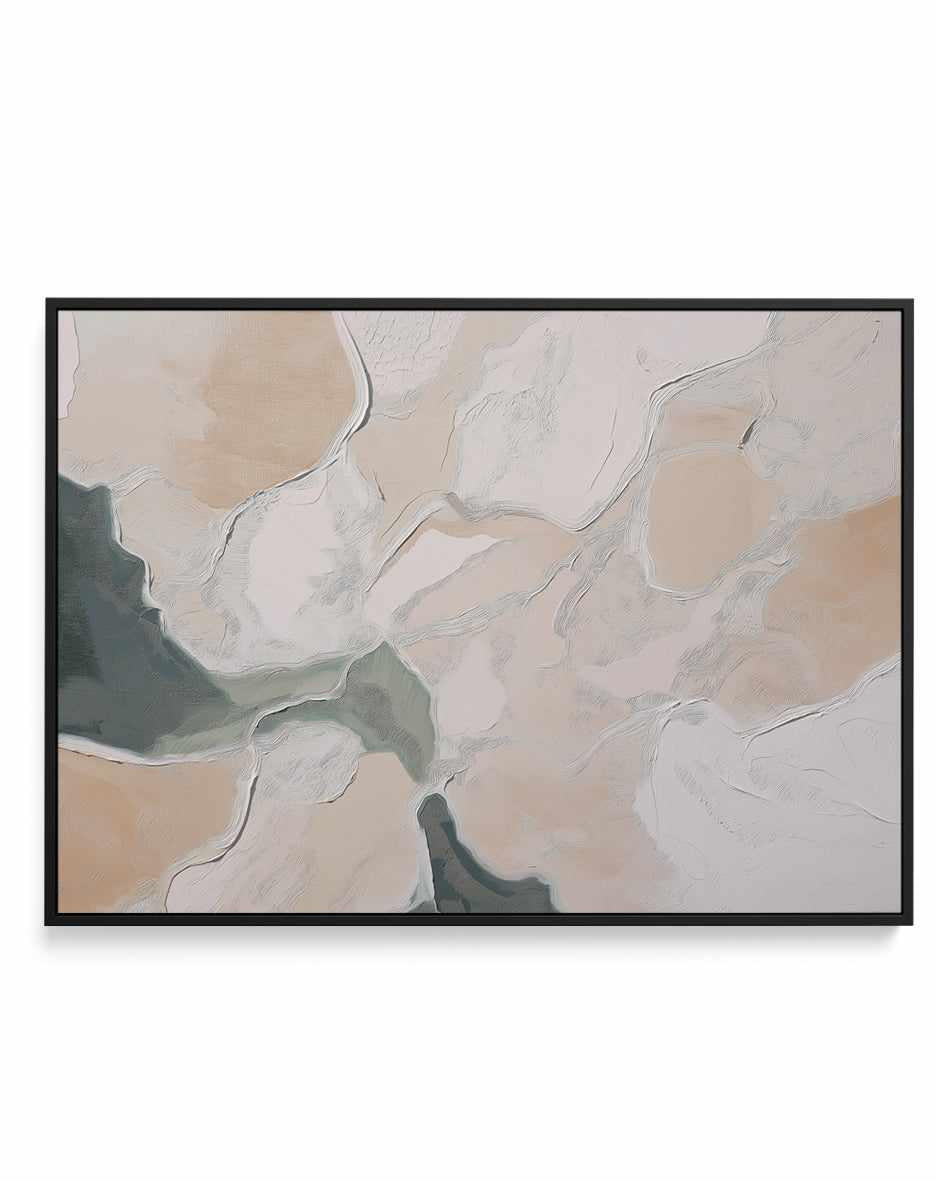 Alabaster Ridge II | Framed Canvas Art Print from Olive et Oriel where you can shop wallpaper and artworks online