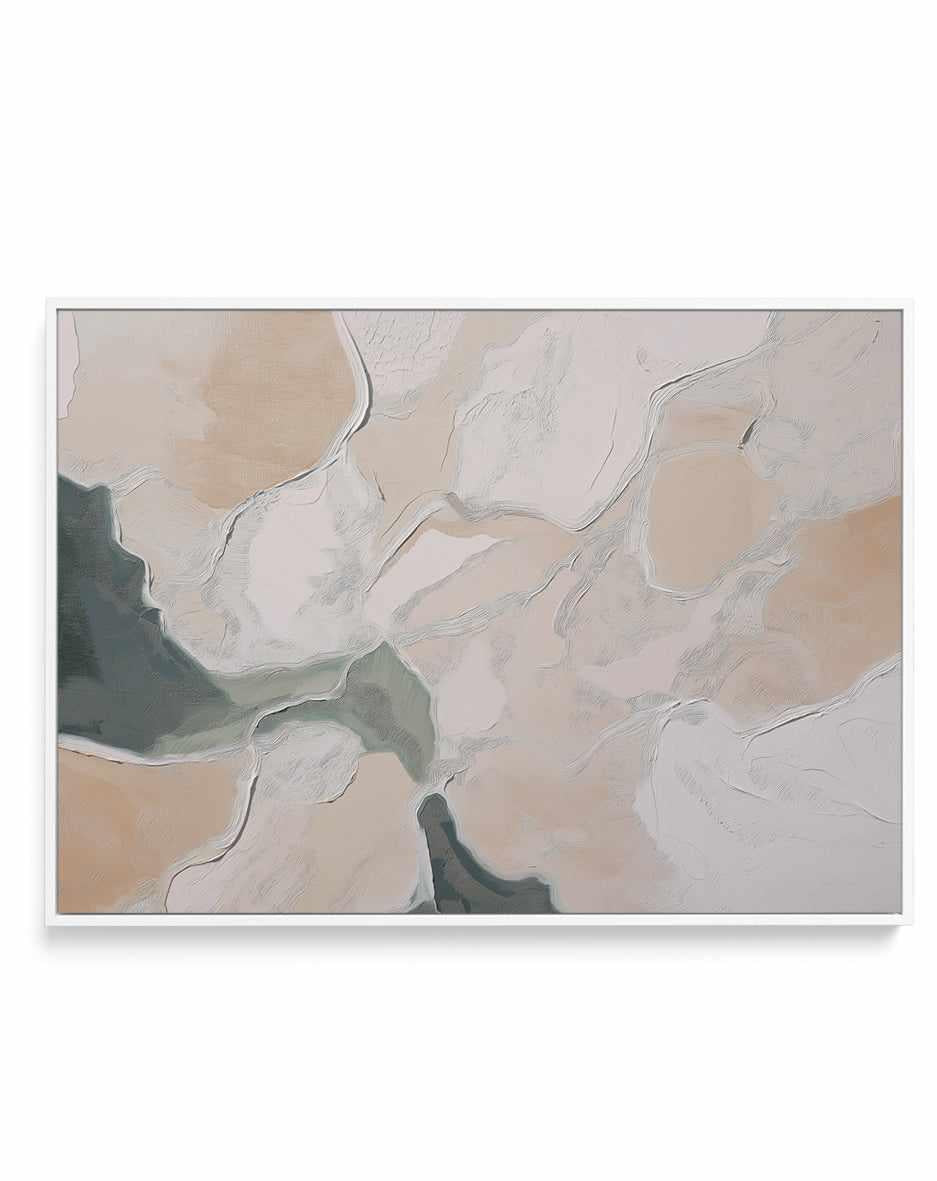 Alabaster Ridge II | Framed Canvas Art Print from Olive et Oriel where you can shop wallpaper and artworks online