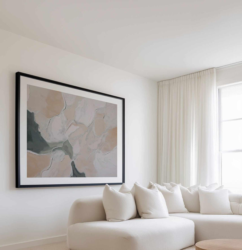 Alabaster Ridge II | Art Print from Olive et Oriel where you can shop wallpaper and artworks online