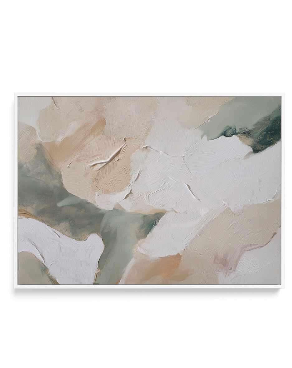 Alabaster Ridge III | Framed Canvas Art Print from Olive et Oriel where you can shop wallpaper and artworks online