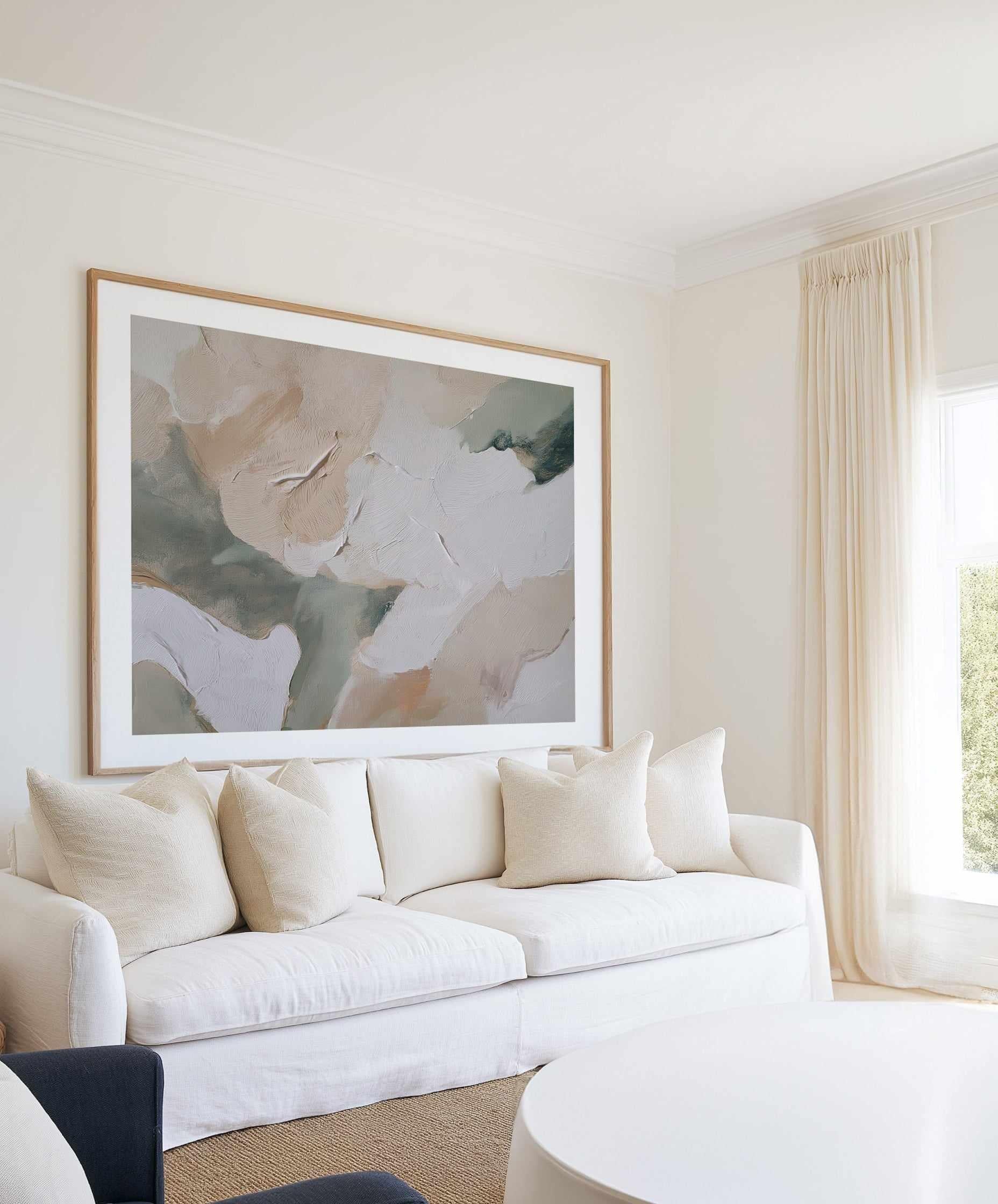 Alabaster Ridge III | Art Print from Olive et Oriel where you can shop wallpaper and artworks online